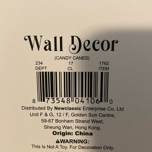 Target BP Christmas 2023 Candy Cane Metal Sign - Picture 3 of 6